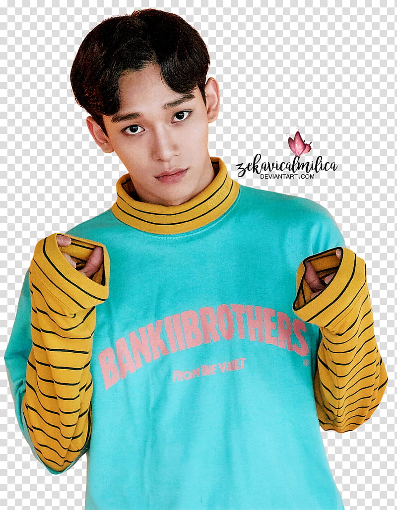 EXO Chen Lucky One, EXO member transparent background PNG clipart