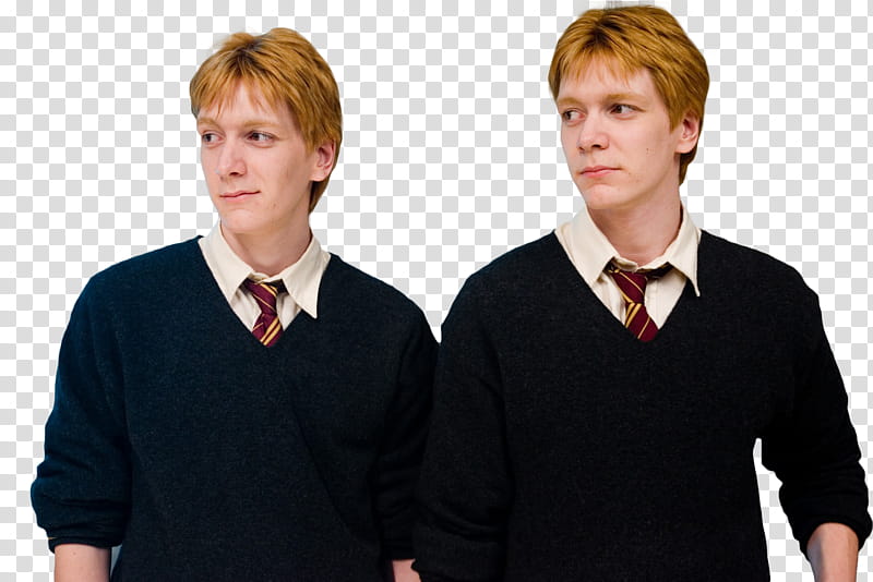 K Watchers Part Two, Harry Potter Fred and George Weasley transparent background PNG clipart
