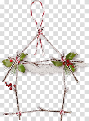 Christmas ornament, Christmas Holly Frame, Christmas Holly Border, Christmas Holly Decor, Watercolor, Paint, Wet Ink, Twig transparent background PNG clipart thumbnail