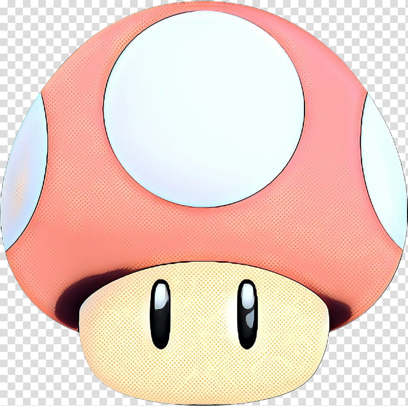 Mushroom, Snout, Pink M, Cartoon, Face, Facial Expression, Nose, Head transparent background PNG clipart