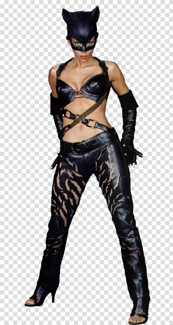 Catwoman Halle Berry transparent background PNG clipart