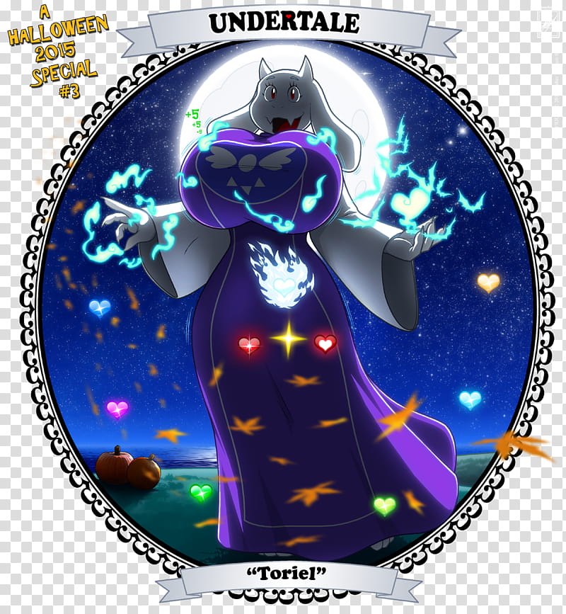 Happy Halloween , Undertale Toriel illustration transparent background PNG clipart