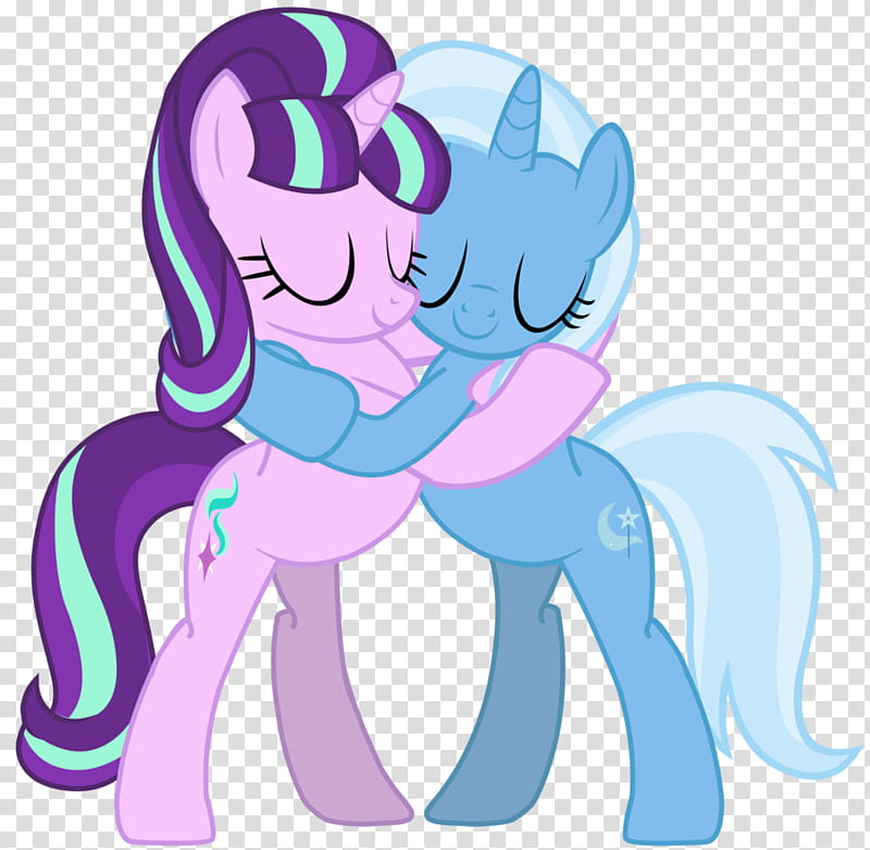 MLP Shipping, Starlight Glimmer and Trixie transparent background PNG clipart