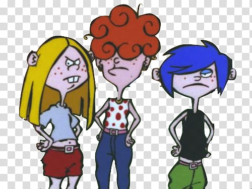 New s, Ed, Edd, Eddy female characters transparent background PNG clipart