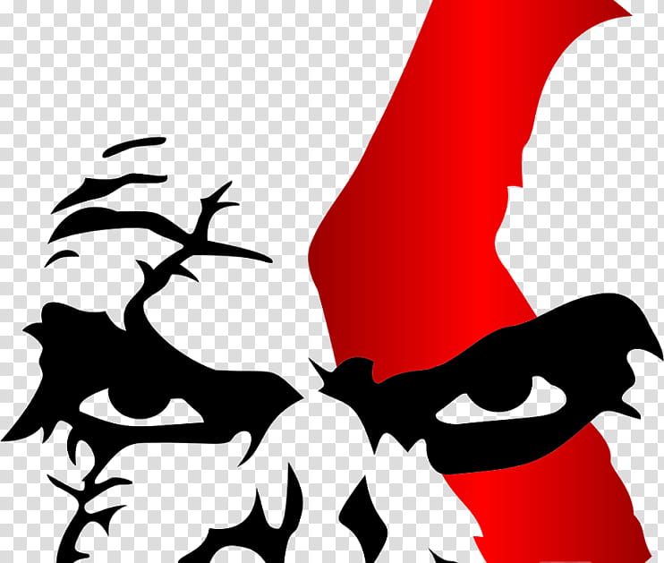 God of War III Kratos Drawing, logo, video Game png