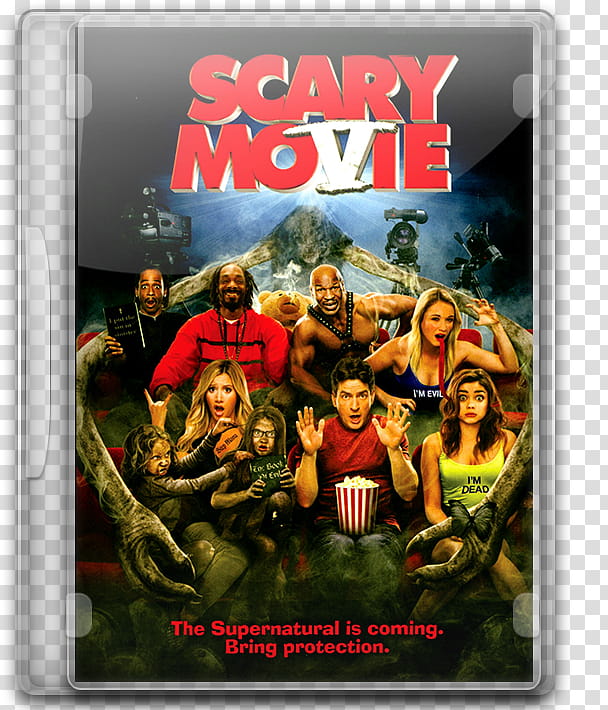 Scary MoVie  DVD Case Icon transparent background PNG clipart