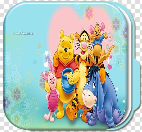 Cute Folders Winnie The Pooh Carpetas , Folders Winnie The Pooh By; MinnieKawaiiTUTOS () transparent background PNG clipart