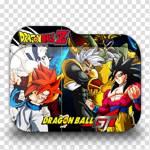 Dragon Balls Anime Folder Icon, Dragon Ball GT folder illustration transparent background PNG clipart