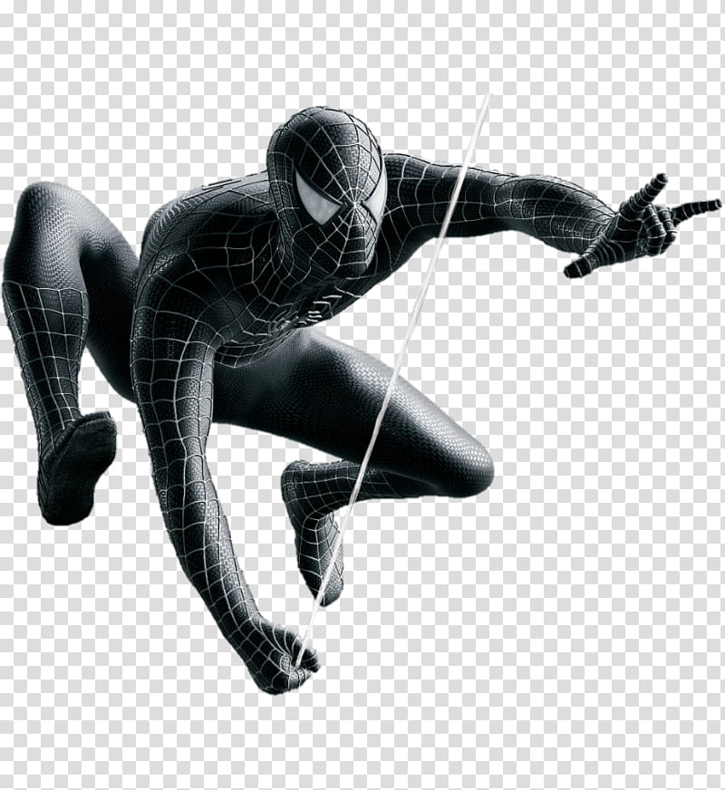Spider Man  Black Suit transparent background PNG clipart