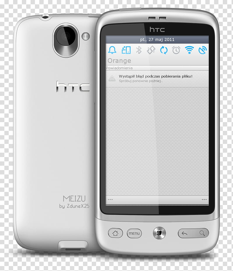 MEIZU V  for CM, turned-on HTC smartphone transparent background PNG clipart
