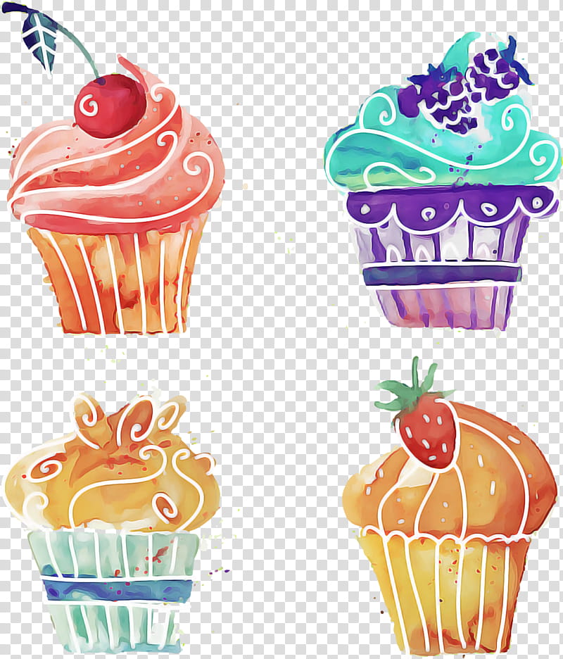 baking cup cake decorating supply cupcake dessert food, Frozen Dessert, Soft Serve Ice Creams, Ice Cream Cone, Cookware And Bakeware transparent background PNG clipart