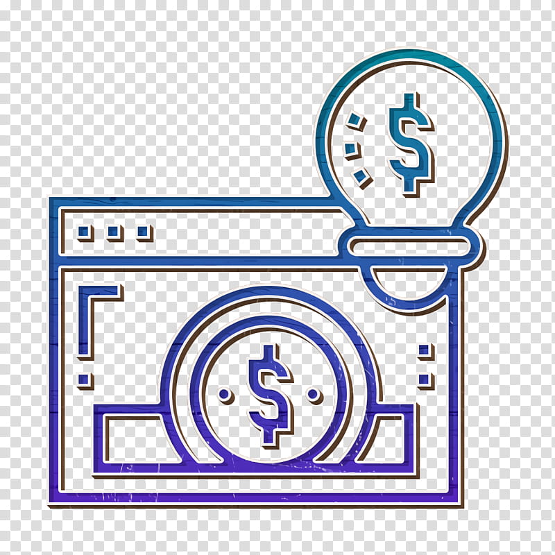 Business and finance icon Crowdfunding icon Website icon, Line, Rectangle, Symbol transparent background PNG clipart
