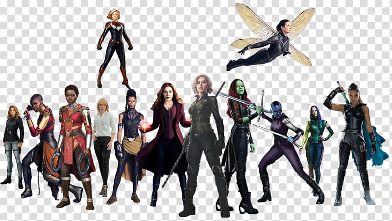 The Women of the MCU W Agent  and Pepper transparent background PNG clipart