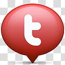 TwitterBubble,  icon transparent background PNG clipart