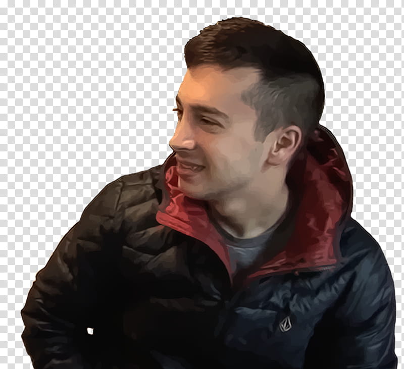 Tyler Smiling at Josh transparent background PNG clipart