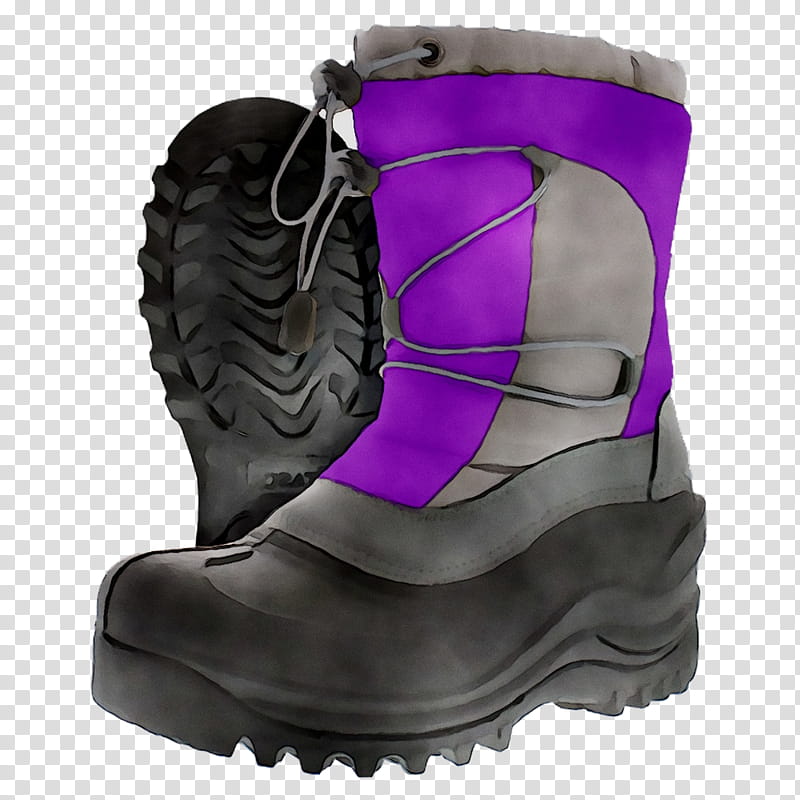 Snow, Snow Boot, Shoe, Walking, Purple, Footwear, Violet, Durango Boot transparent background PNG clipart