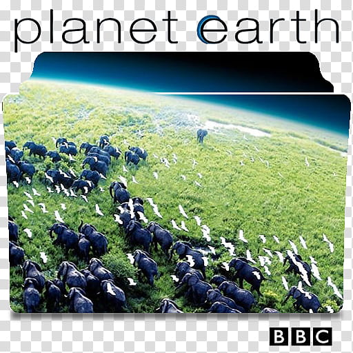 Planet Earth series and season folder icons, Planet Earth ( transparent background PNG clipart