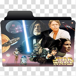 Folders  Star Wars Episode  A New Hope, Star Wars IV A New Hope  icon transparent background PNG clipart