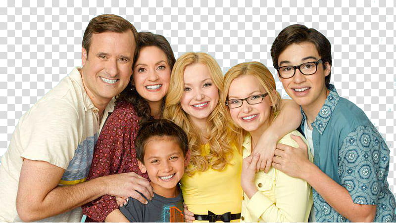 Liv y Maddie, six person taking groupie transparent background PNG clipart