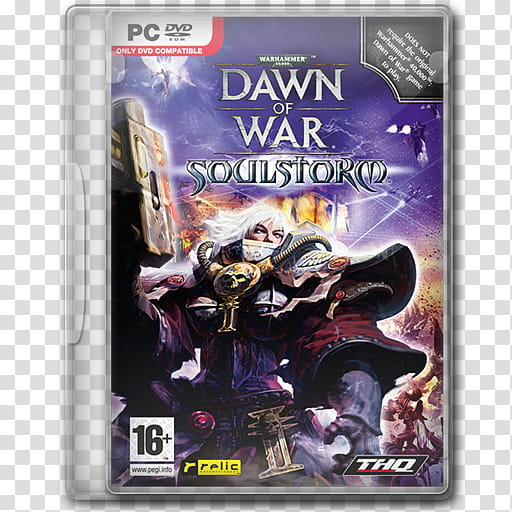 Game Icons , Dawn-of-War-Soulstorm, two assorted Nintendo Gamecube game cases transparent background PNG clipart