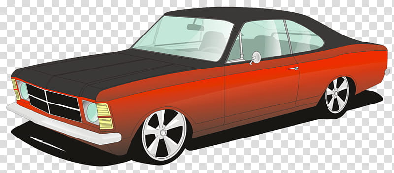 Classic Car, Chevrolet Opala, Drawing, Vehicle, Cartoon, Caricature, Chevrolet Classic, Land Vehicle transparent background PNG clipart