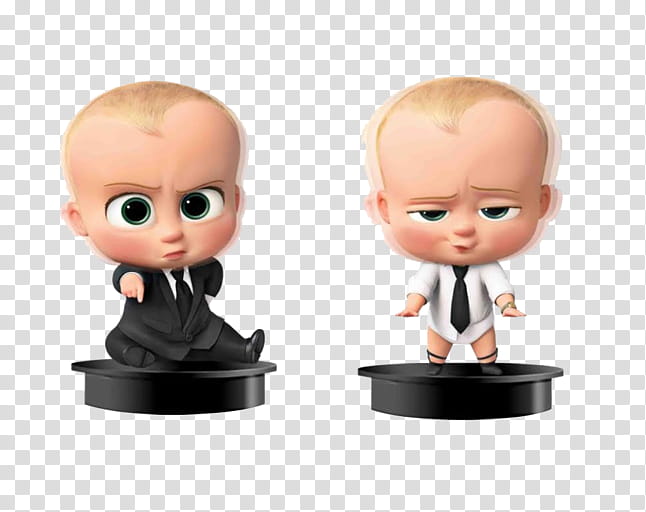 Boss Baby, Big Boss Baby, Film, Animation, Comedy, Tom Mcgrath, Figurine, Head transparent background PNG clipart