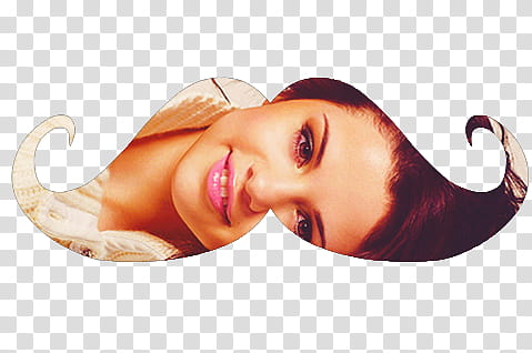 BIGOTES DE SELENA GOMEZ transparent background PNG clipart