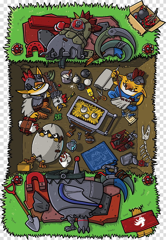 : Techies&#; Chicken Bunker transparent background PNG clipart