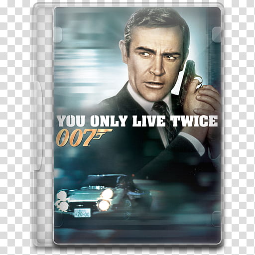Movie Icon Mega , You Only Live Twice, You Only Live Twice  DVD case transparent background PNG clipart