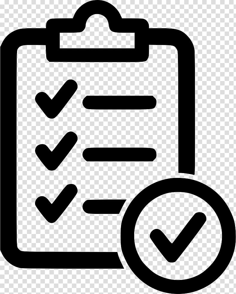 Checklist, Clipboard, Text, Line, Symbol transparent background PNG clipart