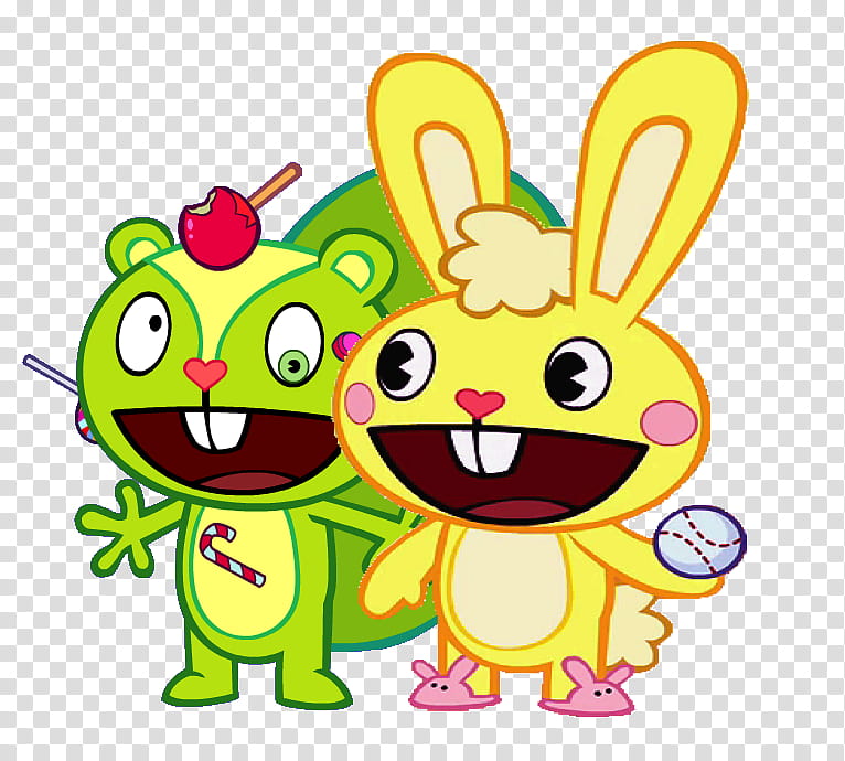 Happy Easter, Flippy, Cuddles, Toothy, Flaky, Lumpy, Sniffles, Television Show transparent background PNG clipart