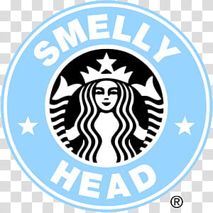 Starbucks Logos s, Smelly Head starbucks illustration transparent background PNG clipart