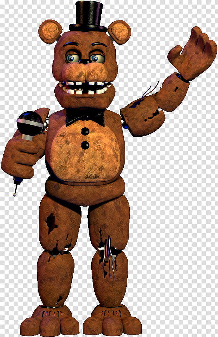 F NaF Toy Freddy PNG