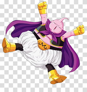 Dokkanbattle Eruption Of Anger Majin Buu Character - Cartoo PNG Transparent  With Clear Background ID 186507