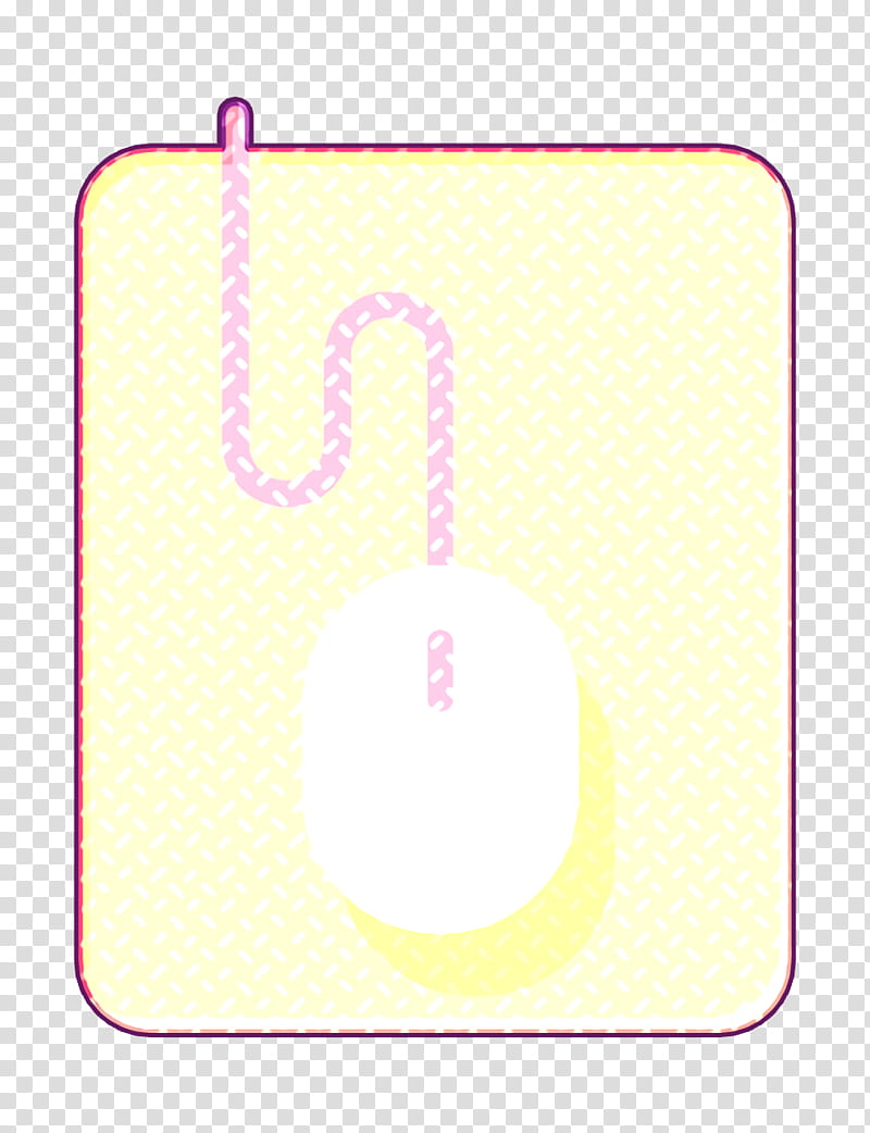 Clicker icon Mouse icon Design Tools icon, Pink, Yellow, Text, Line, Circle, Square, Number transparent background PNG clipart