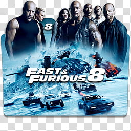 The Fate of the Furious  Folder Icon Pack, The Fate of the Furious v logo pos x transparent background PNG clipart