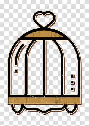 Bird cage icon Bird icon Home Decoration icon, Arch transparent background PNG clipart thumbnail