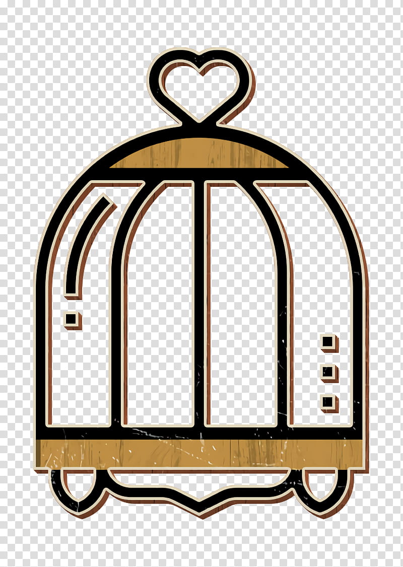 Bird cage icon Bird icon Home Decoration icon, Arch transparent background PNG clipart
