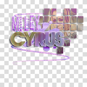 miley cyrus texto transparent background PNG clipart thumbnail