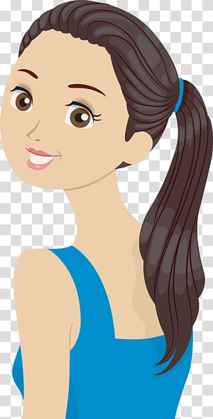 Japanese Anime Double Ponytail Female Character Hairstyle, Anime Drawing, Female  Drawing, Hair Drawing PNG Transparent Clipart Image and PSD File for Free  Download