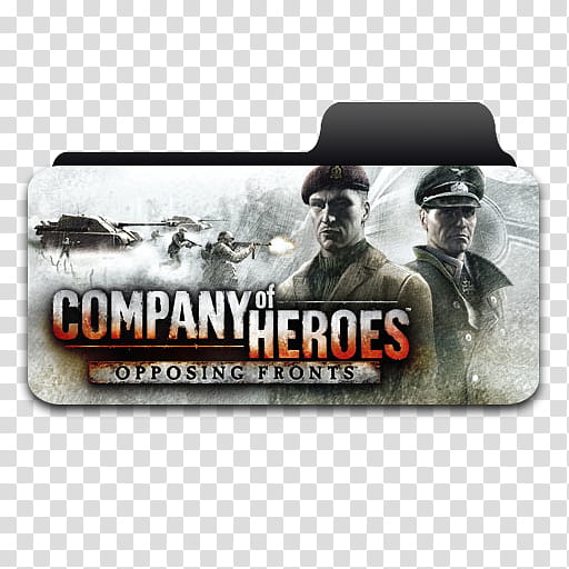 Game Folder Icon Style  , Company of Heroes, Opposing Fronts transparent background PNG clipart