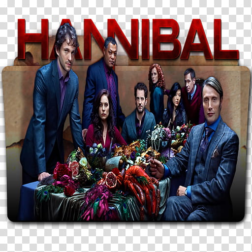 TV Shows Ultimate Folder Icon  Version , Hannibal transparent background PNG clipart