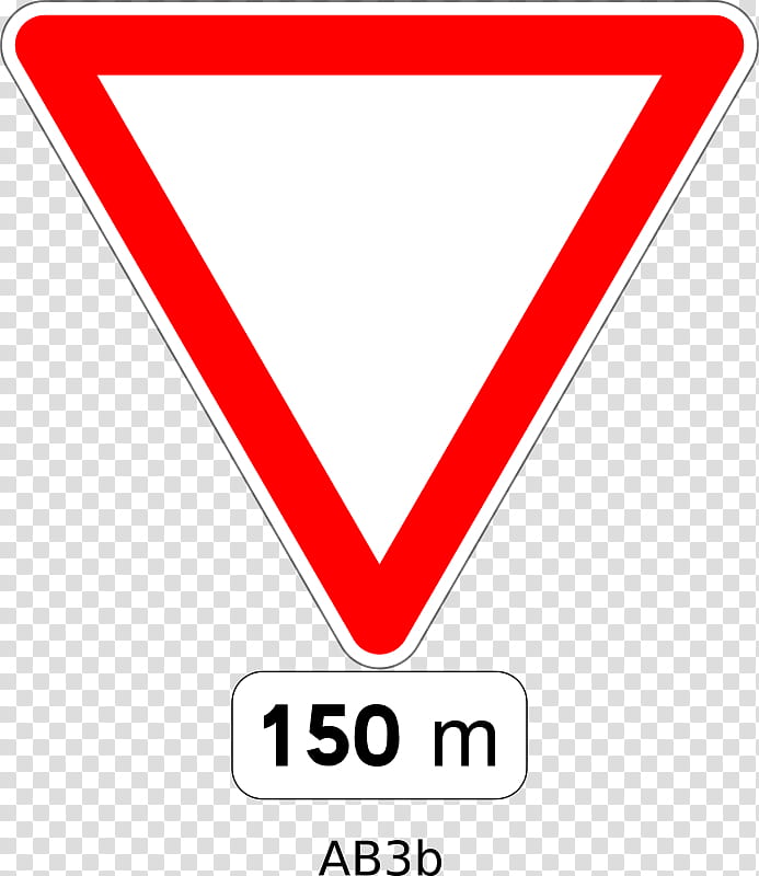 Road, Traffic Sign, Yield Sign, Priority Signs, Hak Utama Pada Persimpangan, Driving, Signal, Text transparent background PNG clipart