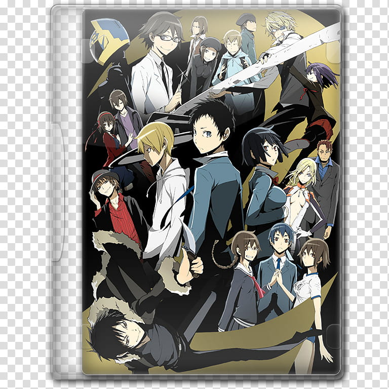 Anime  Winter Season Icon , Durarara!!x Shou, anime show folder icon transparent background PNG clipart