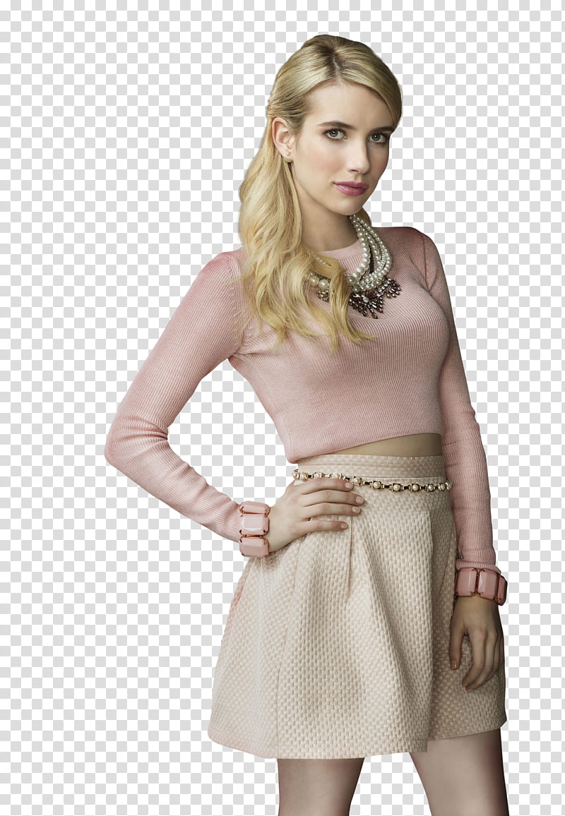 Emma Roberts , JorgeMinaj () transparent background PNG clipart