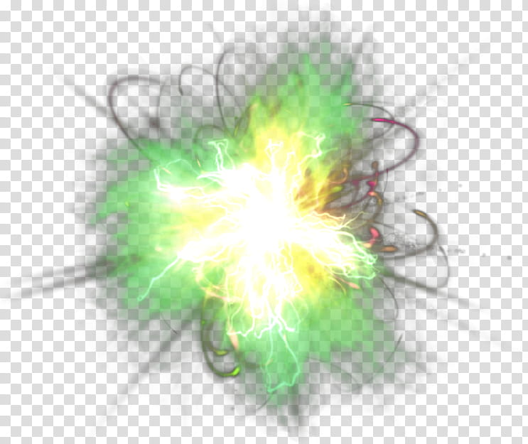 Explotion FX All, green, yellow, and white smoke illustration transparent background PNG clipart