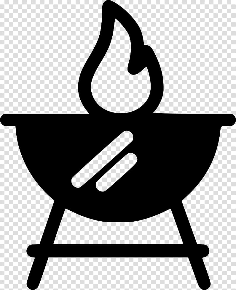 Barbecue Black And White, Barbecue Grill, Drawing, Black And White
, Line, Chair, Silhouette, Furniture transparent background PNG clipart