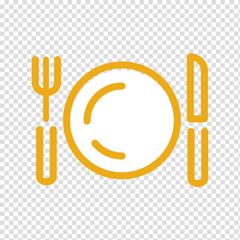 graphy Logo, Knife, Fork, Cutlery, Plate, Table Setting, Spoon, Yellow transparent background PNG clipart