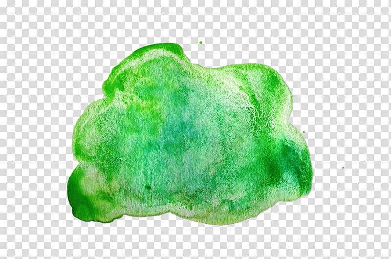 Watercolor , green slime transparent background PNG clipart