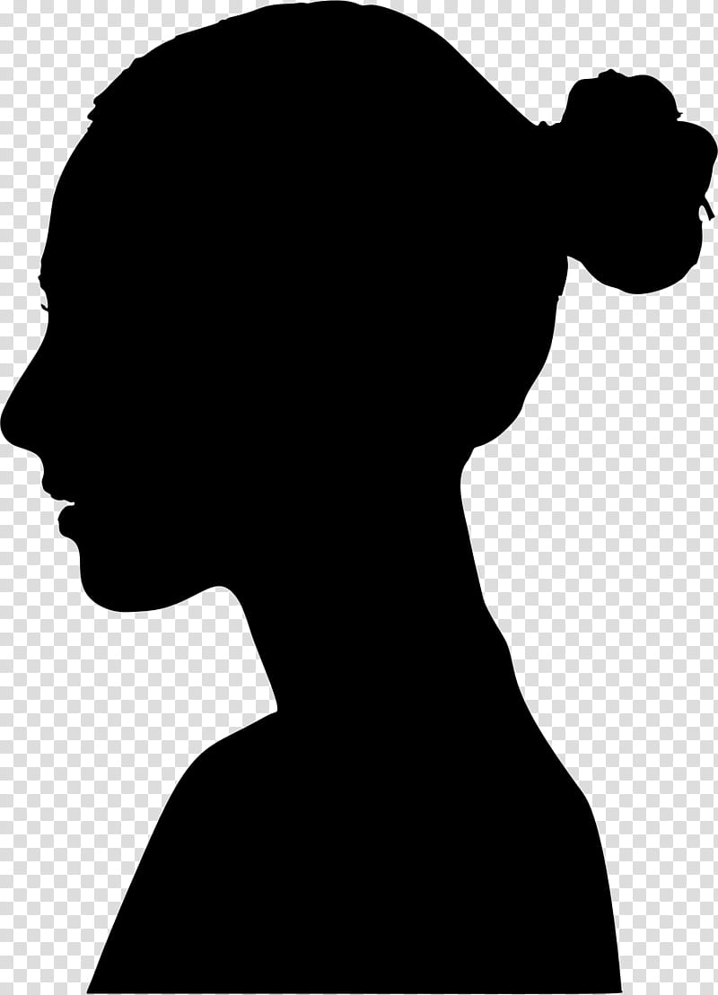 Love Black And White, Shoulder, Hair, Face, Silhouette, Neck, Head, Hairstyle transparent background PNG clipart